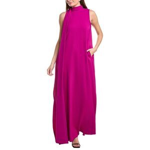 Black Halo Womens  Henna Gown, Purple